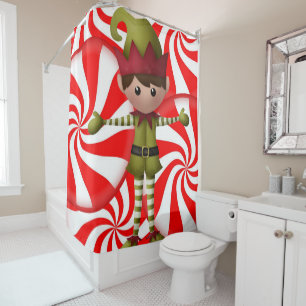 Shower Curtain Christmas