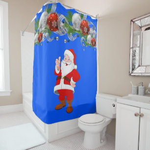 Shower Curtain Christmas