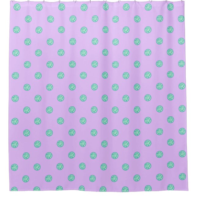 Shower Curtain - Clean and Contemporary Design (Front)