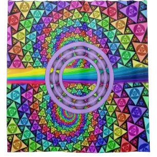 Shower Curtain Colourful