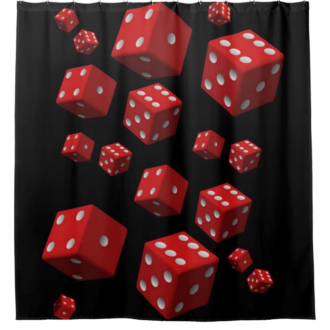 Shower Curtain Dice (Front)