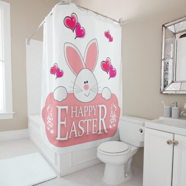 Shower Curtain Easter (In Situ)