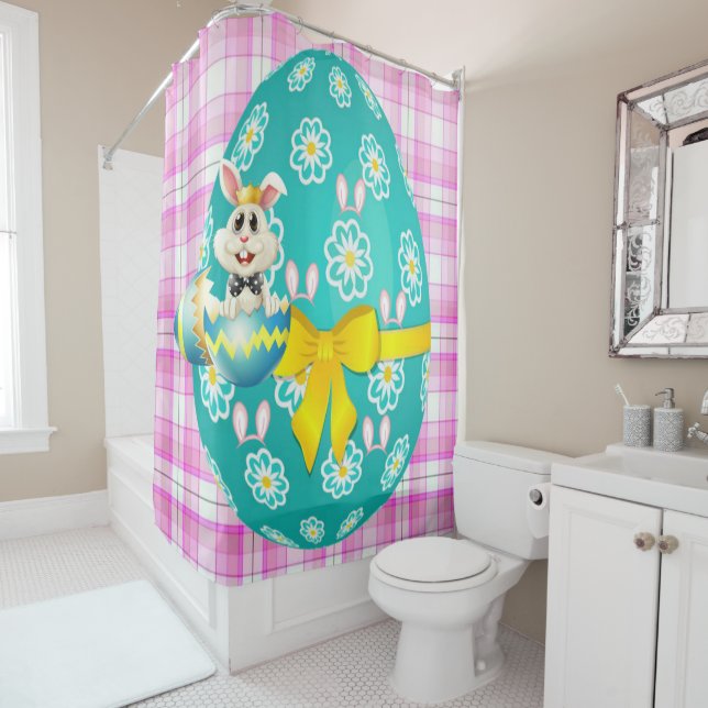 Shower Curtain Easter (In Situ)