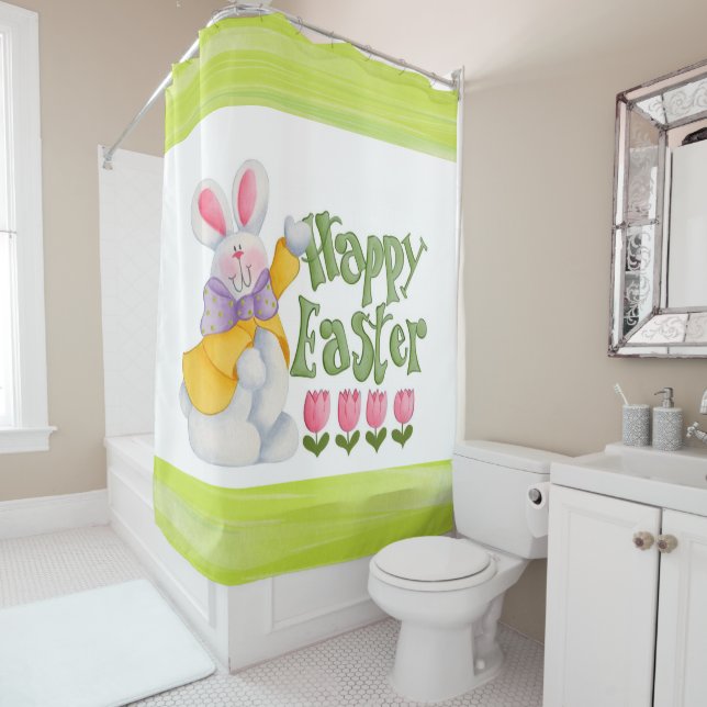 Shower Curtain Easter (In Situ)