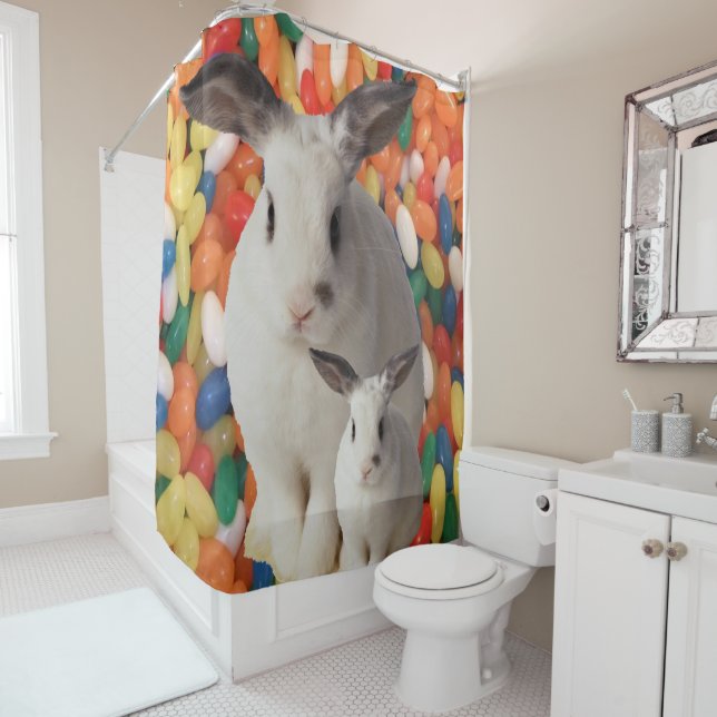 Shower Curtain Easter (In Situ)