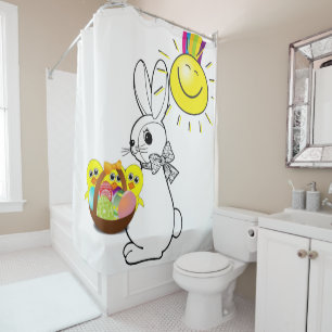 Shower Curtain Easter