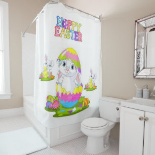 Shower Curtain Easter