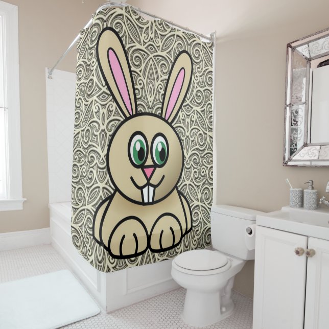 Shower Curtain Easter (In Situ)