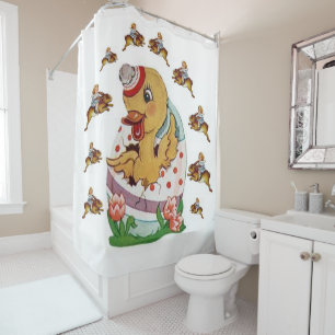 Shower Curtain Easter