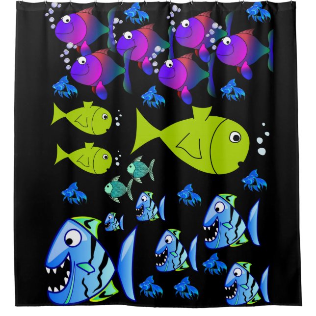 Shower Curtain Fish (Front)