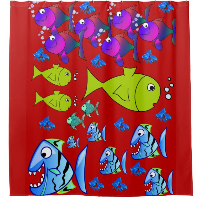 Shower Curtain Fish (Front)