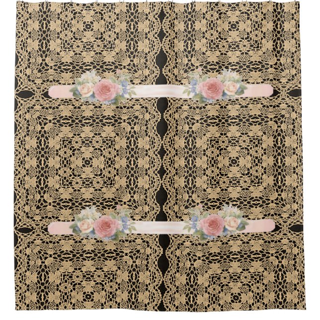 Shower Curtain Floral (Front)