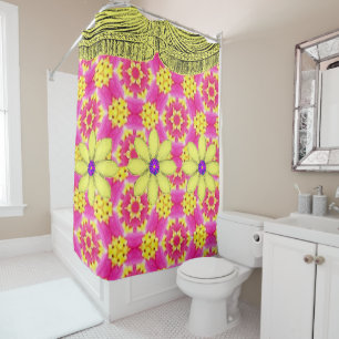 Shower Curtain Floral