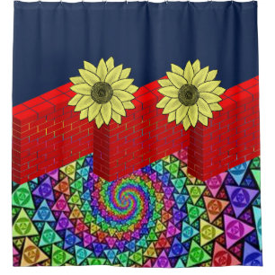Shower Curtain Floral