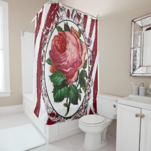 Shower curtain floral
