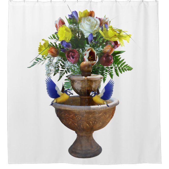 Shower Curtain Floral (Front)
