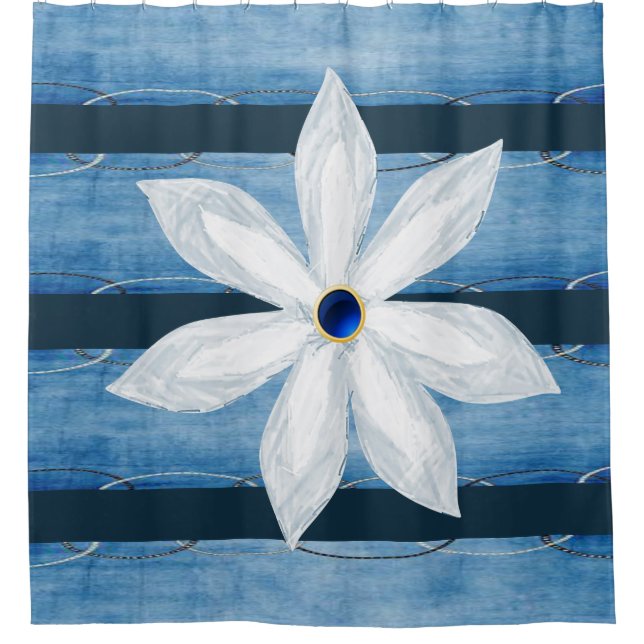 Shower Curtain Floral (Front)