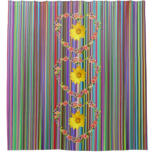 Shower Curtain Floral (Front)