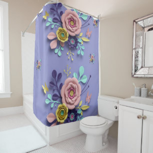 Shower Curtain Floral