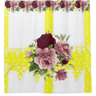 Shower Curtain Floral