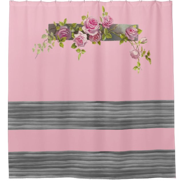 Shower Curtain Floral (Front)
