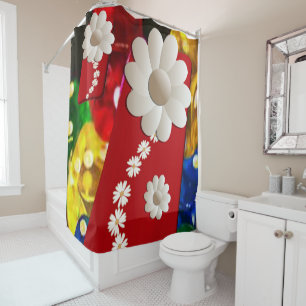 Shower Curtain Floral