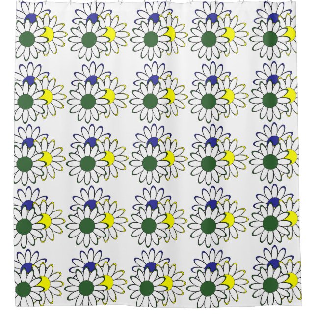 Shower Curtain/Flowers Curtain (Front)