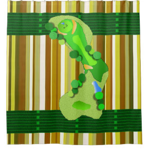 Shower Curtain Golf
