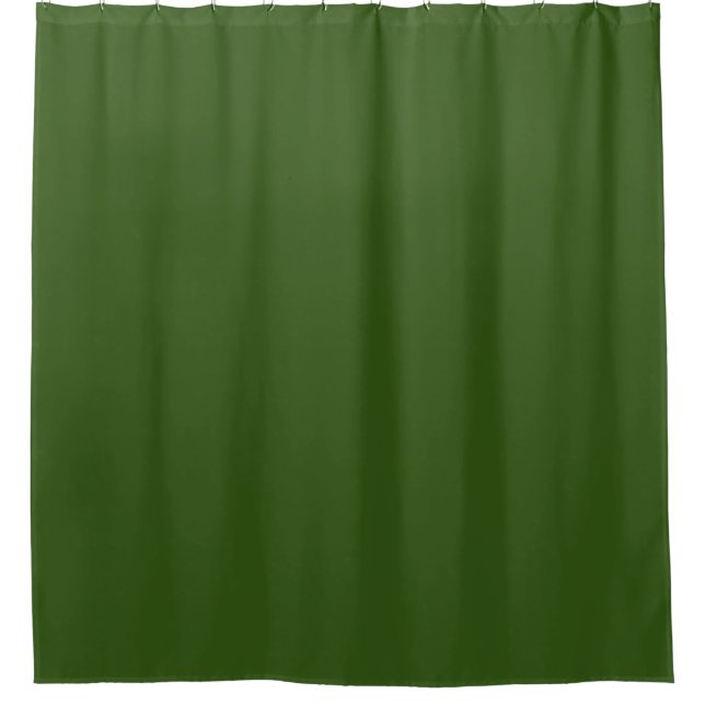 Shower Curtain, Green Curtain (Front)