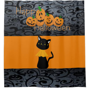 Shower Curtain Halloween