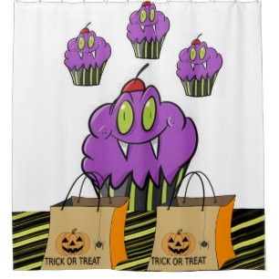 Shower Curtain Halloween