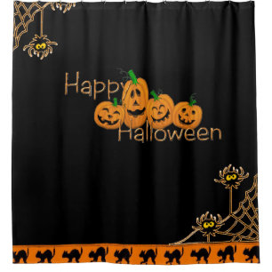 Shower Curtain Halloween