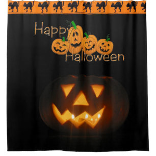 Shower Curtain Halloween