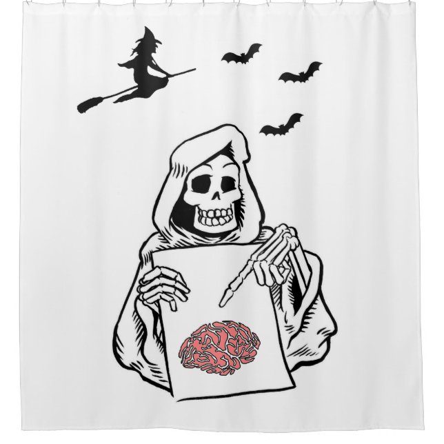 Shower Curtain Halloween (Front)