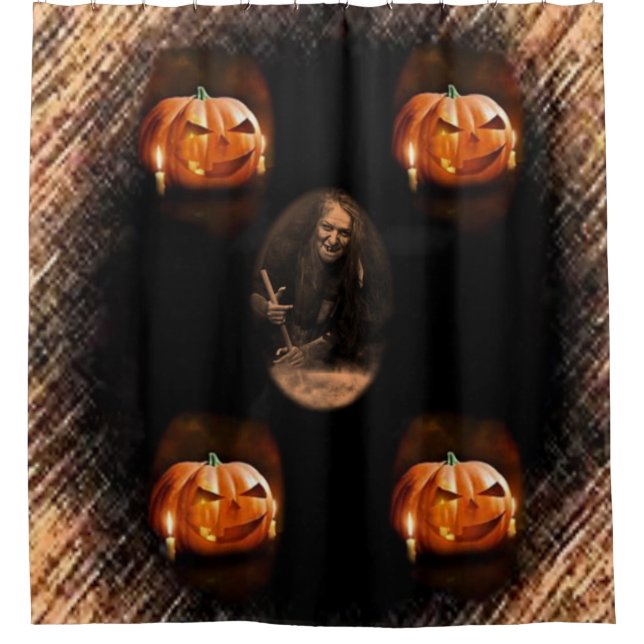 Shower Curtain Halloween (Front)