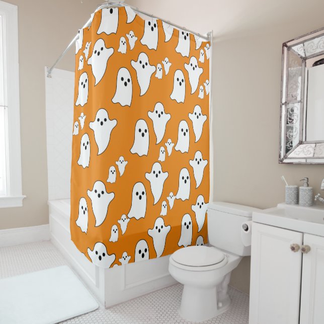 Shower curtain Halloween (In Situ)