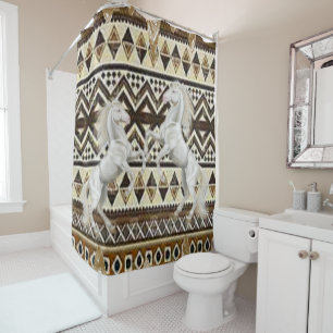 Shower Curtain Horse