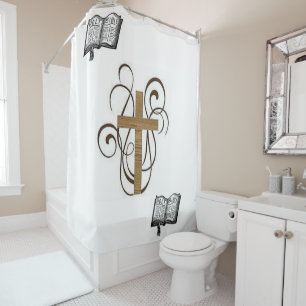 Shower Curtain Jesus