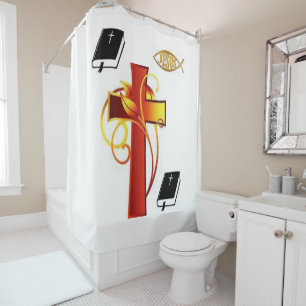 Shower Curtain Jesus