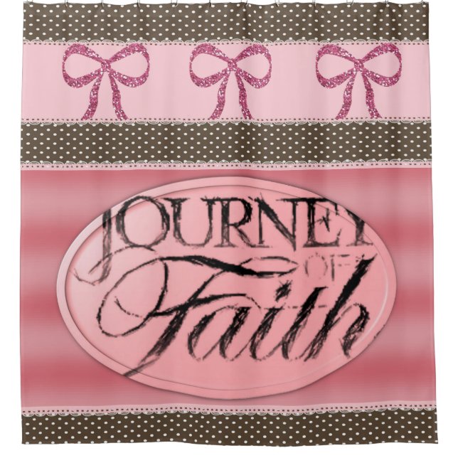 Shower Curtain Journey of Faith (Front)