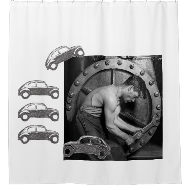 Shower Curtain Mechanic (Front)