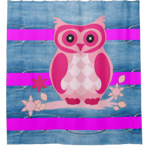 Shower Curtain Owl