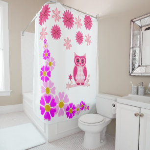 Shower Curtain Owl
