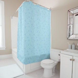 Shower Curtain-Paisley Print Shower Curtain