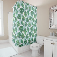 Shower Curtain - "Palm Leaves"