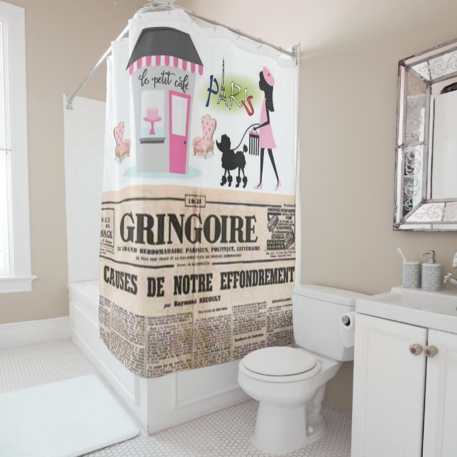 Shower Curtain Paris (In Situ)