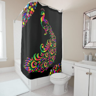 Shower Curtain Peacock