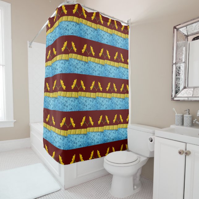 Shower Curtain Plaid (In Situ)