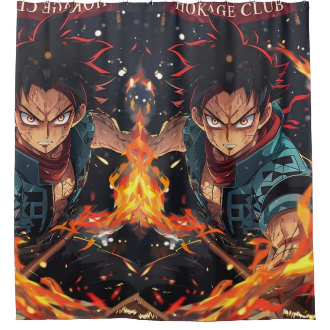 Shower Curtain Rub--dub-dub, time to upgrade the t (Front)