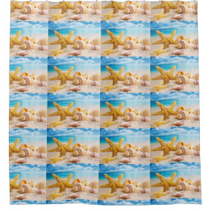 Shower Curtain/Seashells Curtain